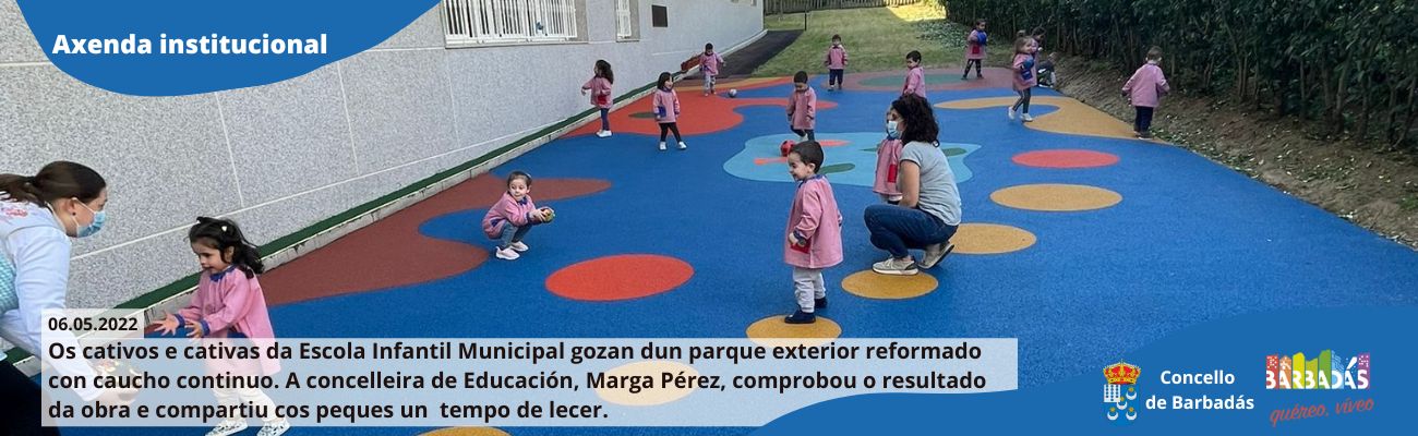 Reforma parque de xogos Escola infantil municipal