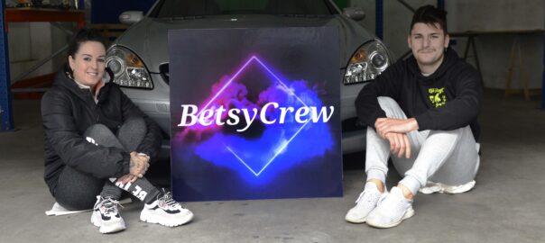 Alejandro Rial e Daniela Limia, emprendedores con "Betsycrew" 14 xaneiro 2023. A Valenzá