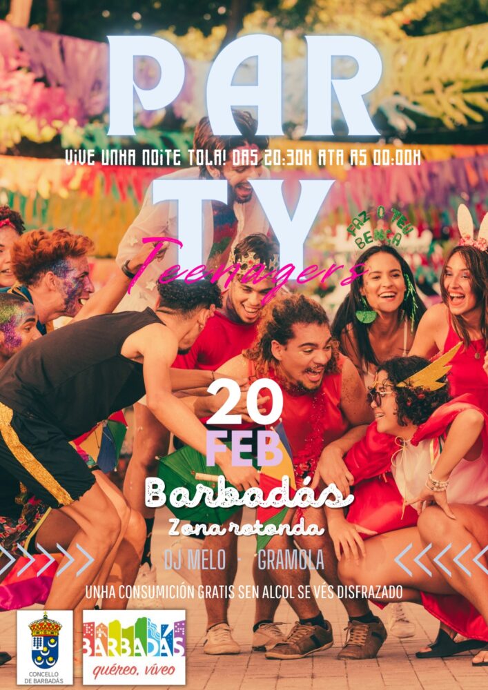 Festa xuvenil Entroido Concello de Barbadás - Gramola e DJ De Melo